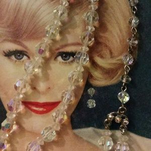 Vintage 1950's crystal choker/necklace